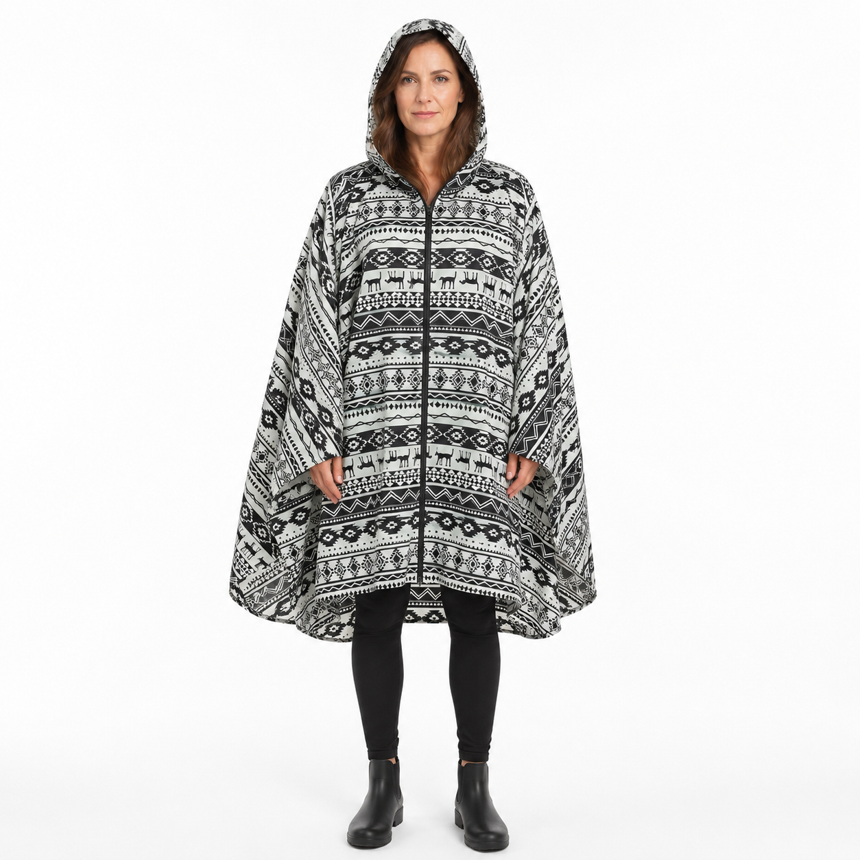 Womens Poncho Raincoat