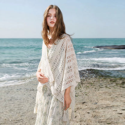 Pattern Poncho Crochet