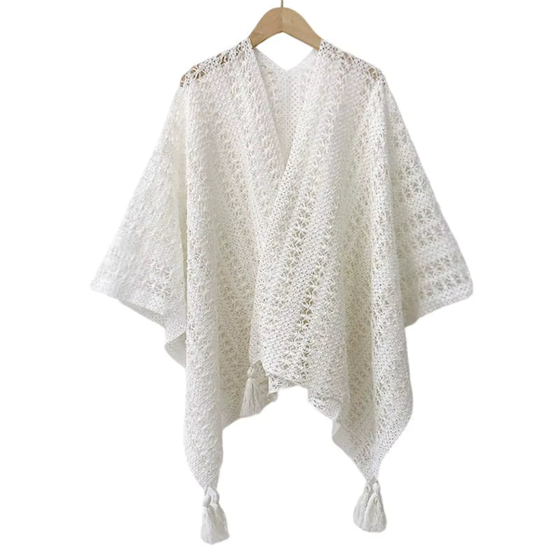 Pattern Poncho Crochet