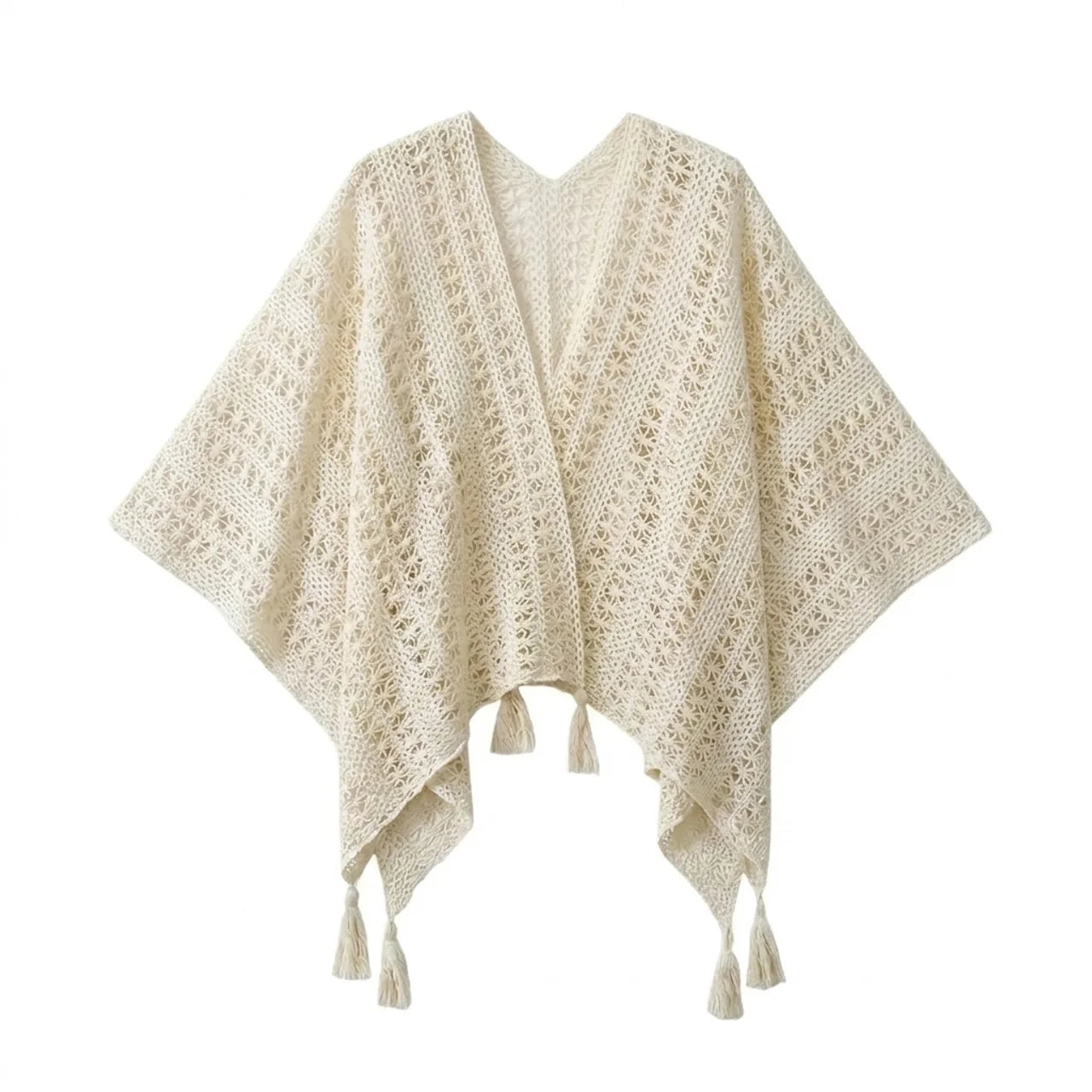 Pattern Poncho Crochet