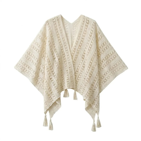 Pattern Poncho Crochet