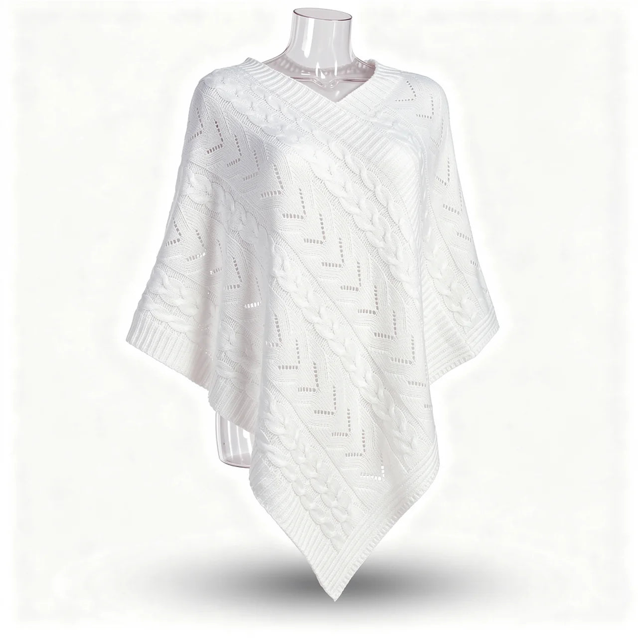 Pullover Sweater Poncho